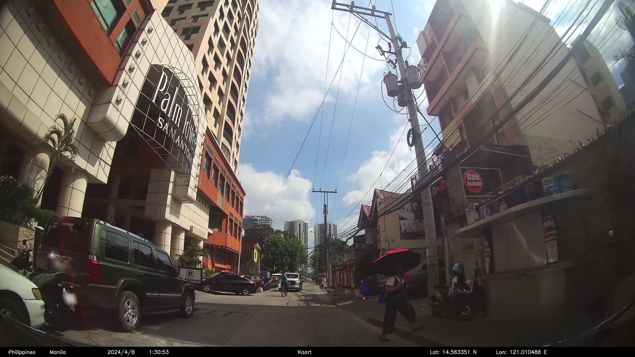 Street view near La Belle Residences Makati City, Bel Air — © kaart_4 (CC BY-SA · Mapillary)