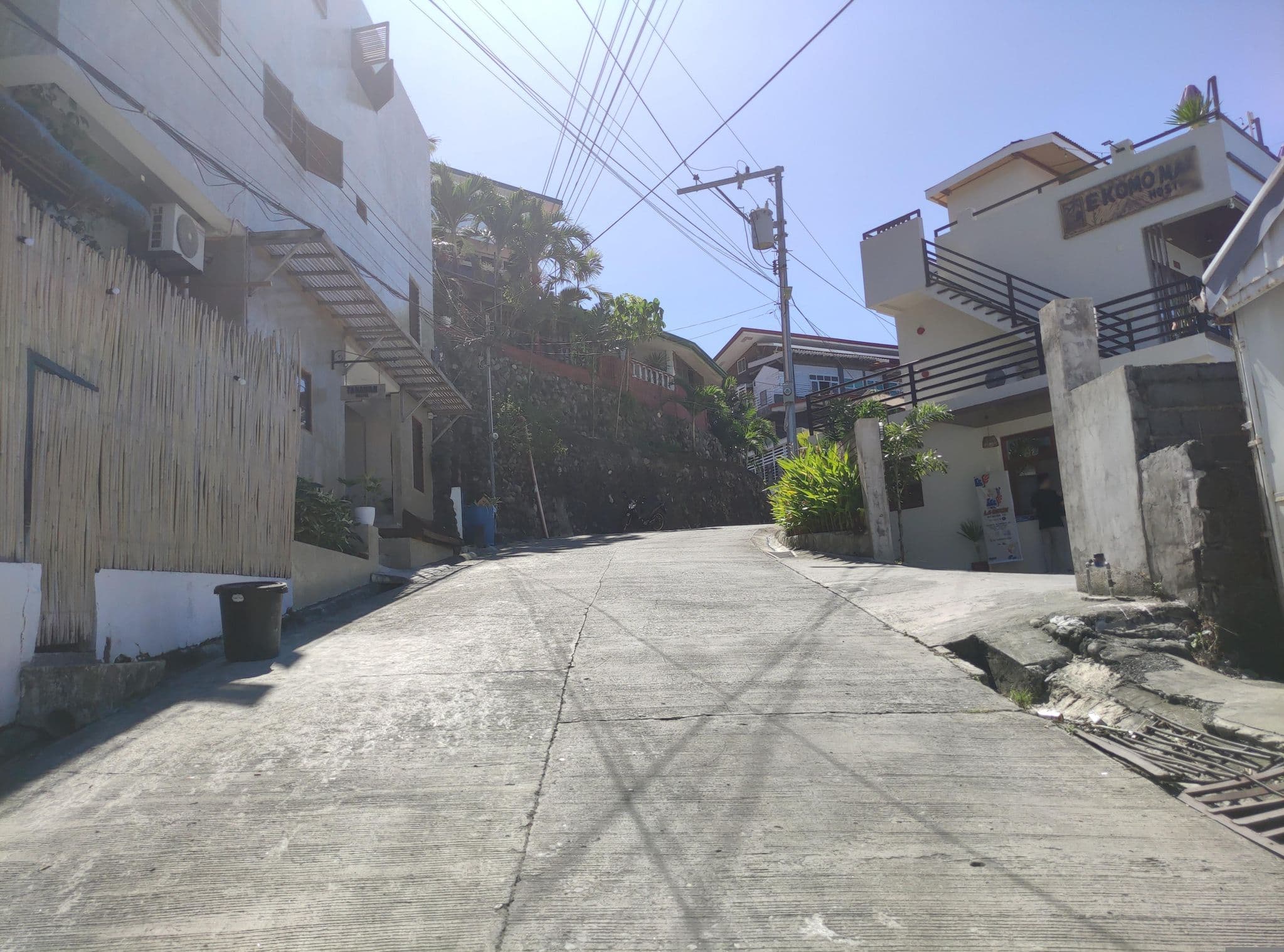 Street view near E Komo Mai Hostel, Bacnotan — © alyssajoyocana (CC BY-SA · Mapillary)