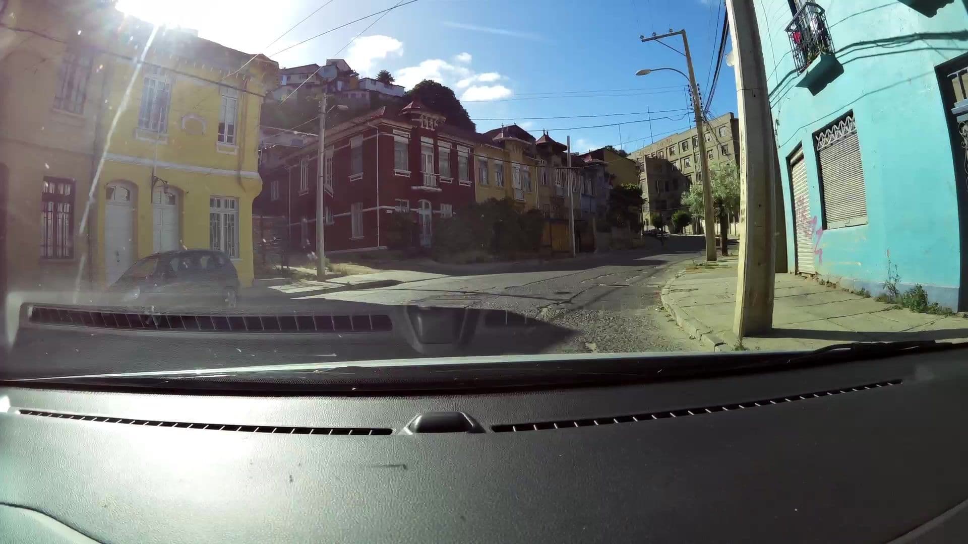 Street view near Hotel Puerto Valparaíso, Valparaíso