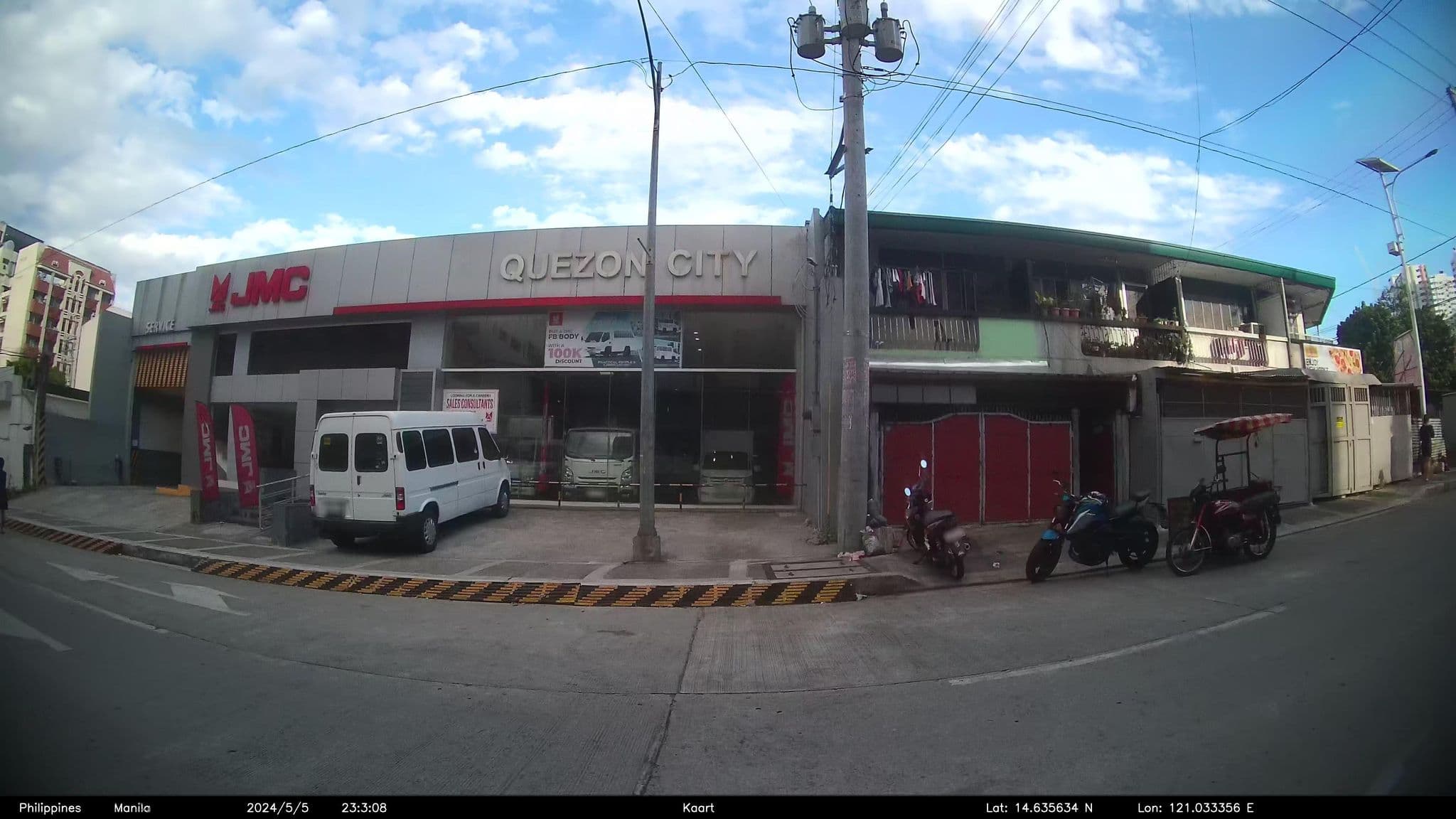 Street view near Hive Hotel & Convention Place - Affordable Best Value Hotel in QC, Bungad — © kaartcam (CC BY-SA · Mapillary)