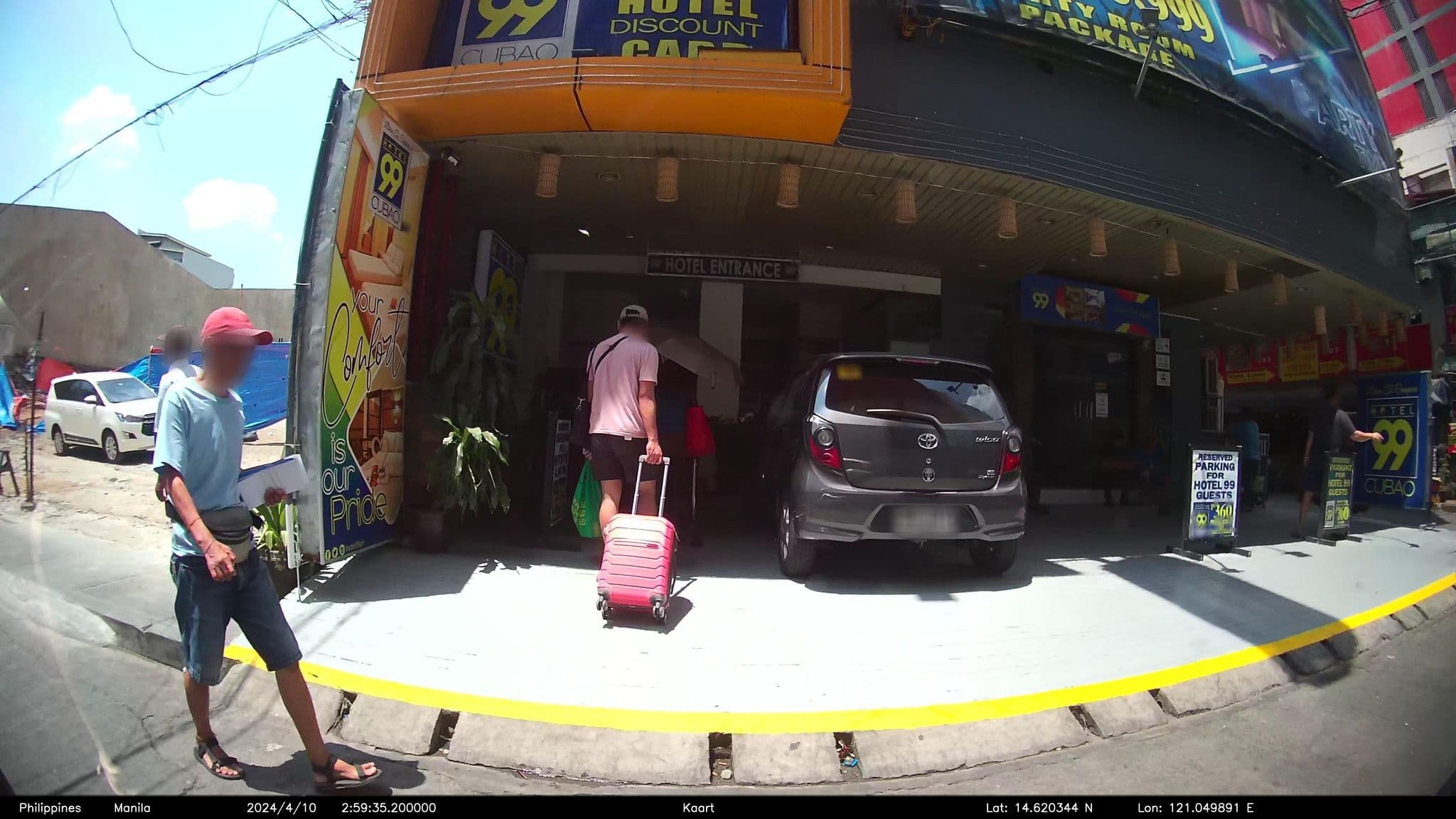 Street view near Hotel 99 Cubao, Quezon City, Mariana — © kaart_4 (CC BY-SA · Mapillary)