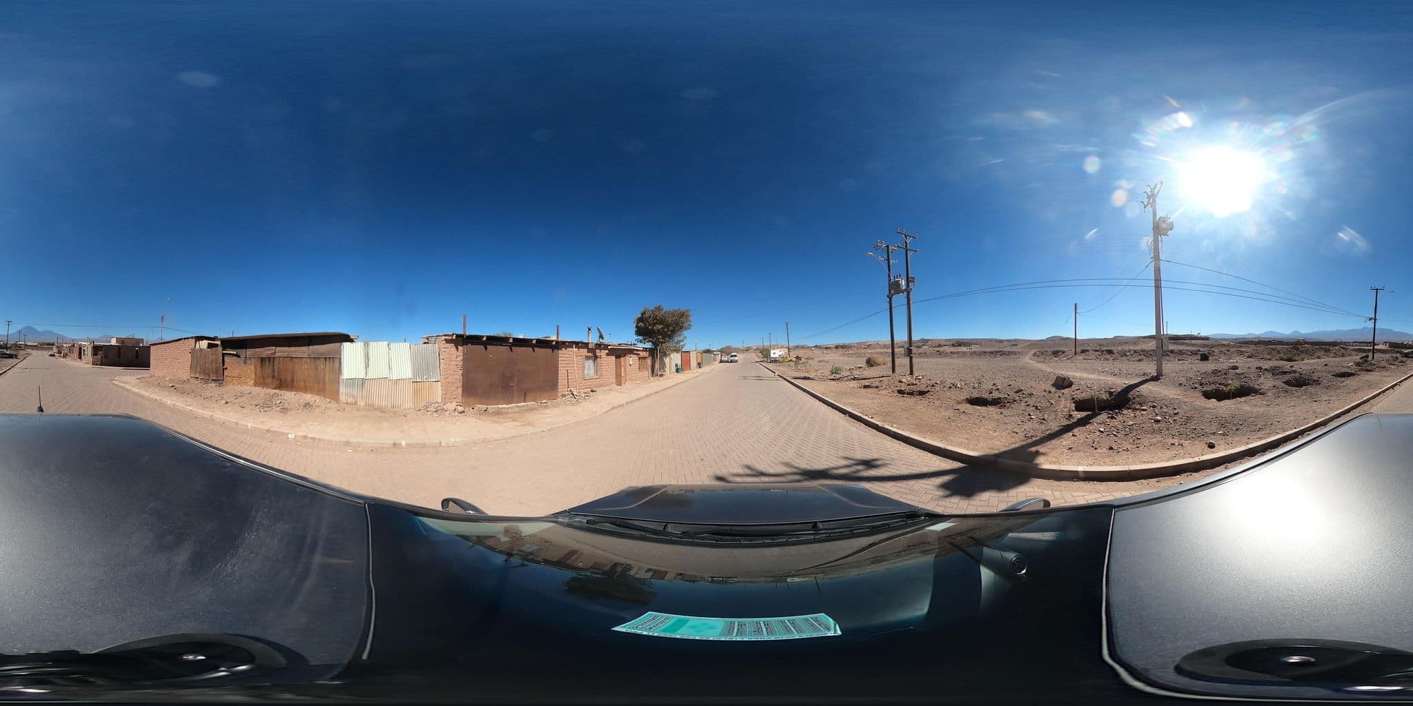 Street view near Backpackers San Pedro Hostel, San Pedro de Atacama