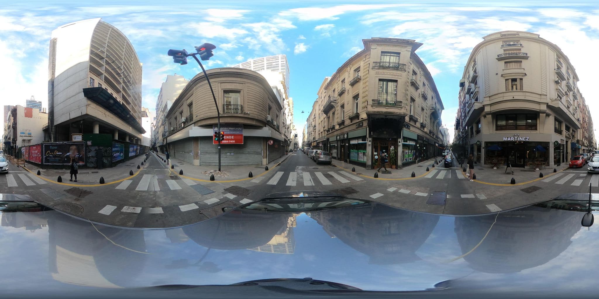 Street view near Hotel Frossard, Buenos Aires — © kaart_360 (CC BY-SA · Mapillary)