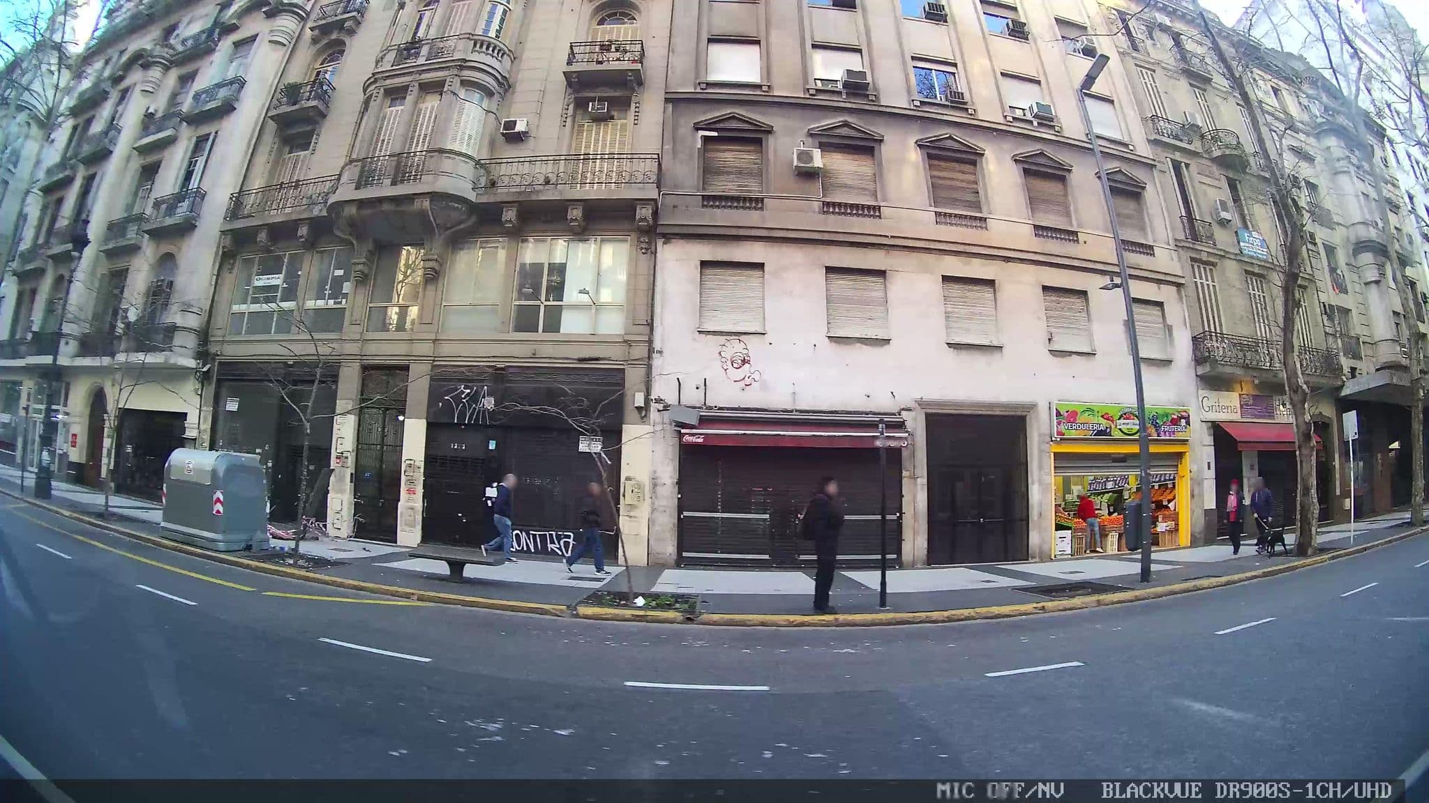 Street view near Hostel Estoril, Buenos Aires — © kaart_3 (CC BY-SA · Mapillary)