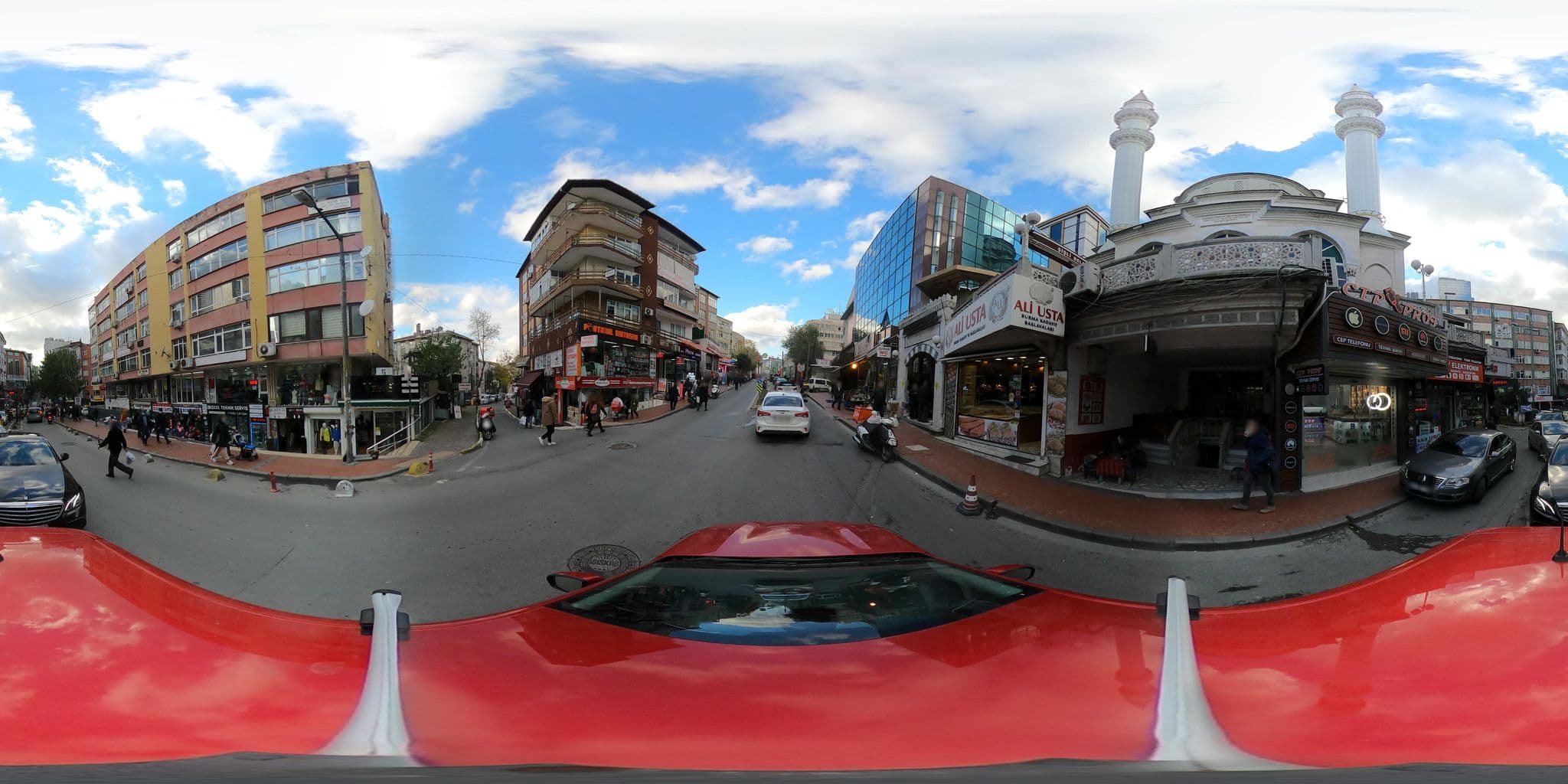 Street view near The Bold Hotel, Şişli — © ademturkmen (CC BY-SA · Mapillary)