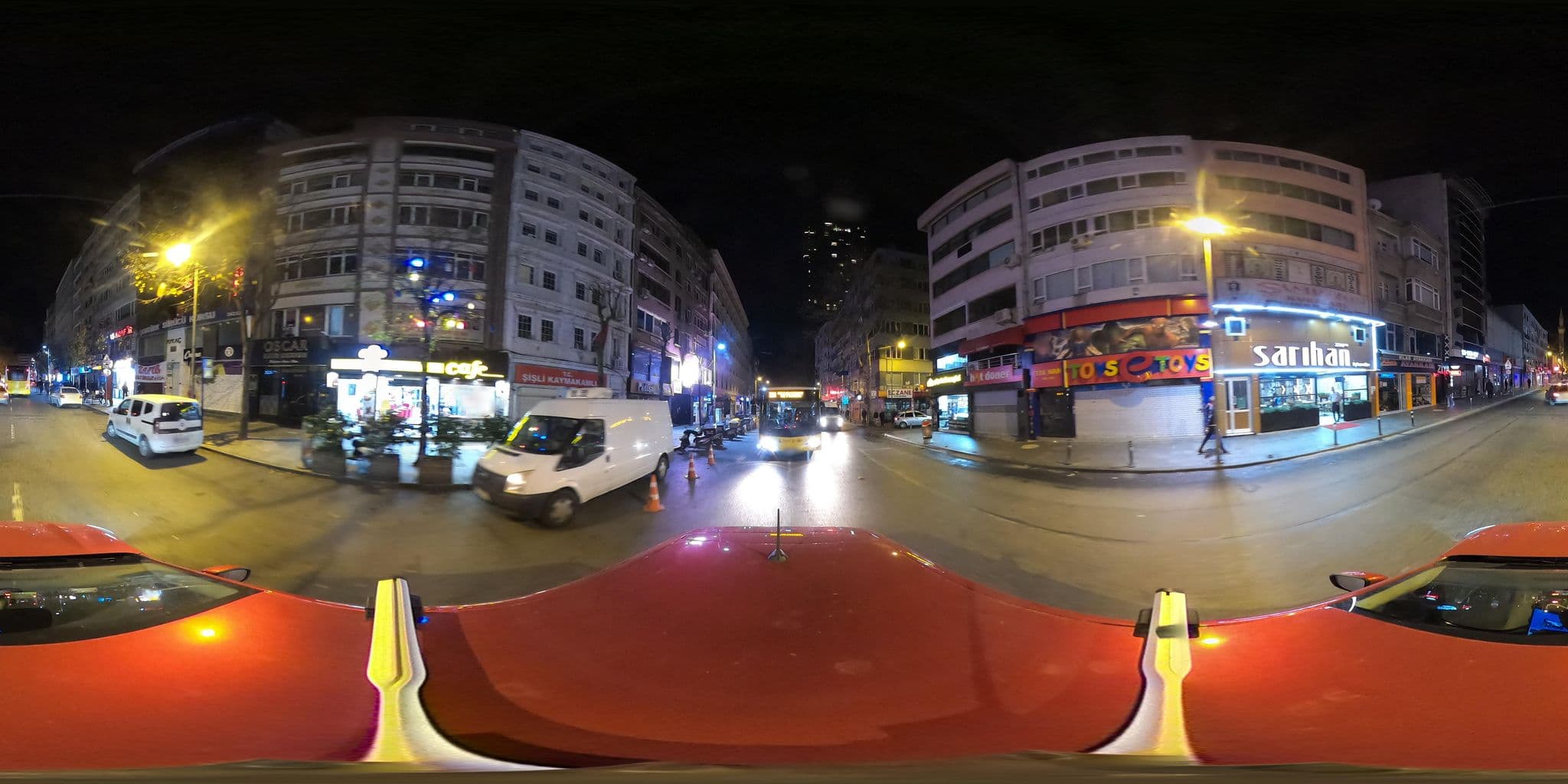 Street view near Blisstanbul Hotel, Şişli — © ademturkmen (CC BY-SA · Mapillary)