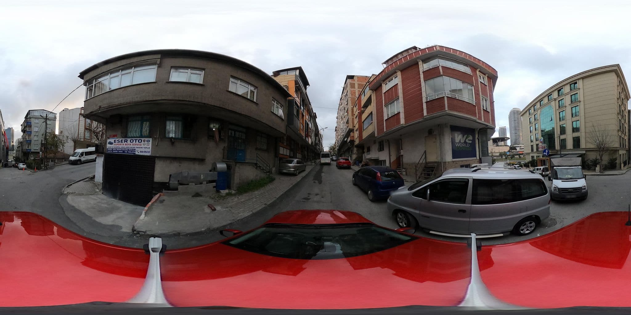 Street view near Mall Of Palace Hotel, Bağcılar — © ademturkmen (CC BY-SA · Mapillary)