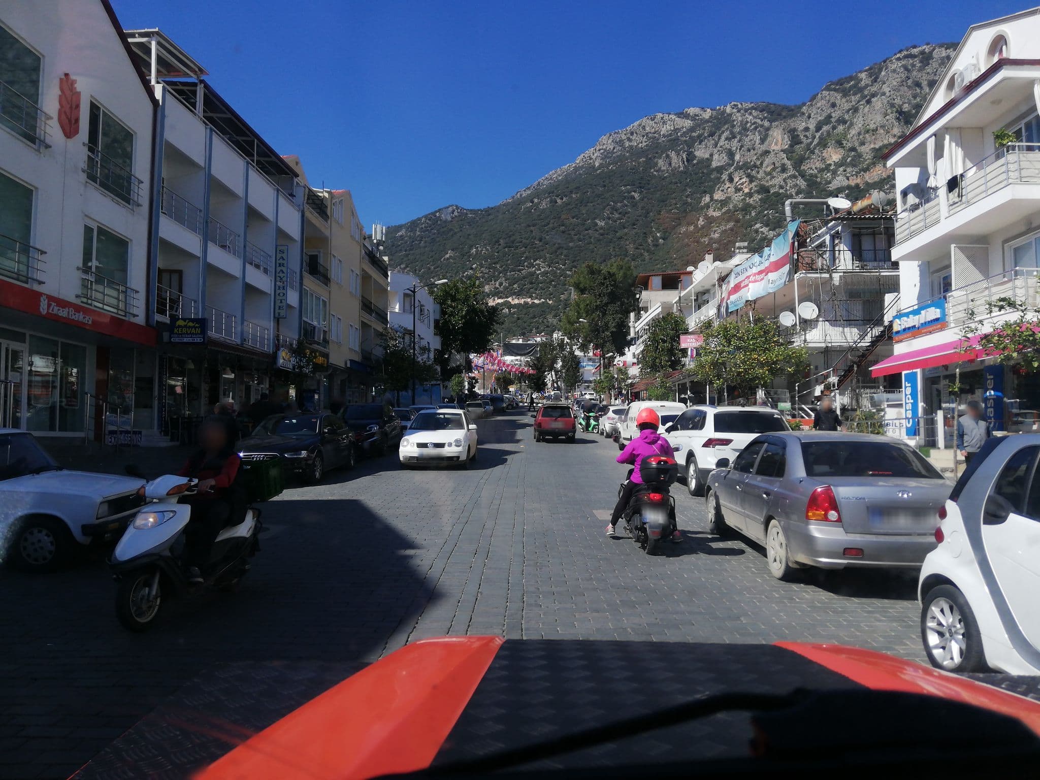 Street view near KAŞMAHAL HOTEL, Kaş — © nazif (CC BY-SA · Mapillary)