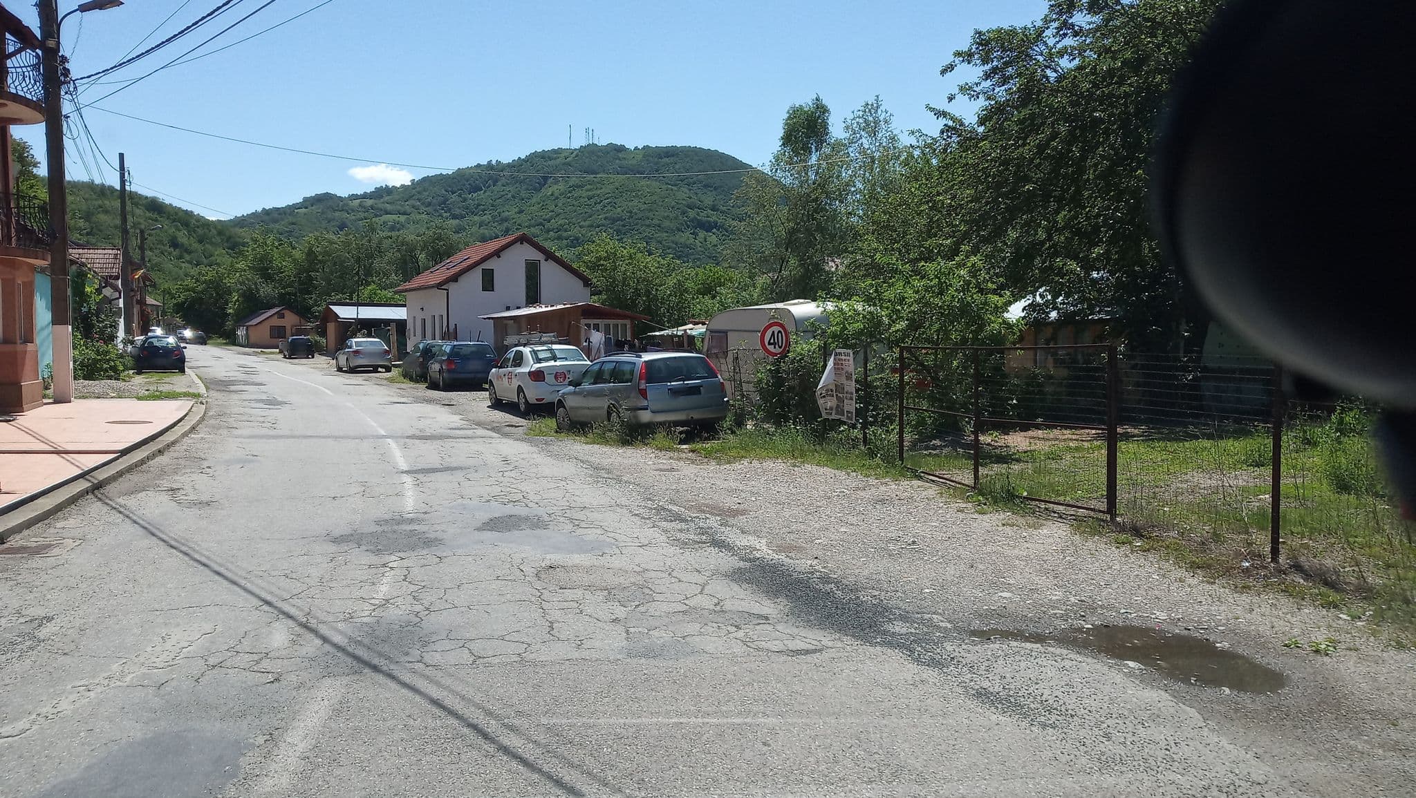 Street view near Casa Cardinal, Băile Herculane — © tavi (CC BY-SA · Mapillary)