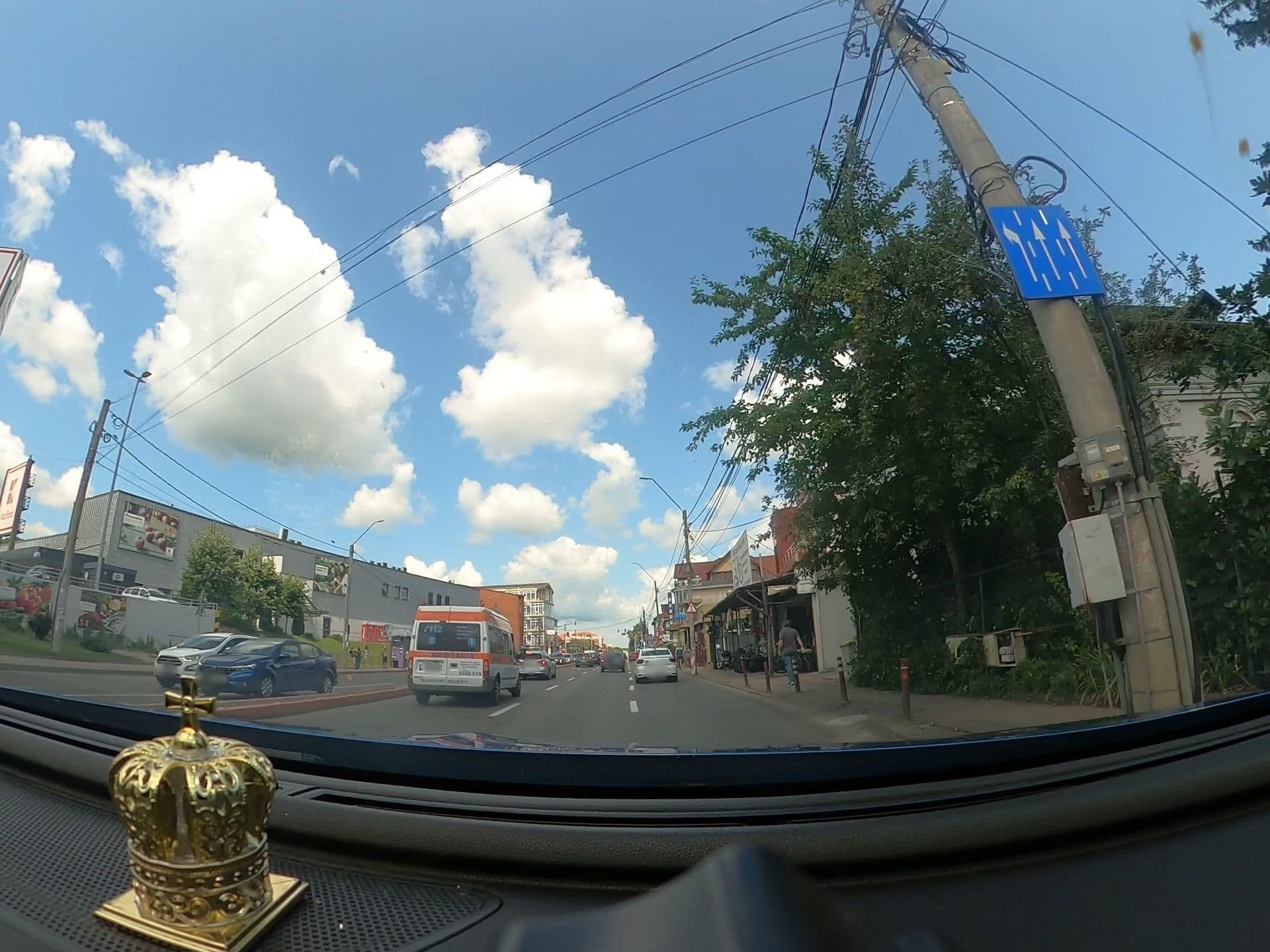 Street view near REHOMA, Piteşti — © DARIUSDINCA (CC BY-SA · Mapillary)
