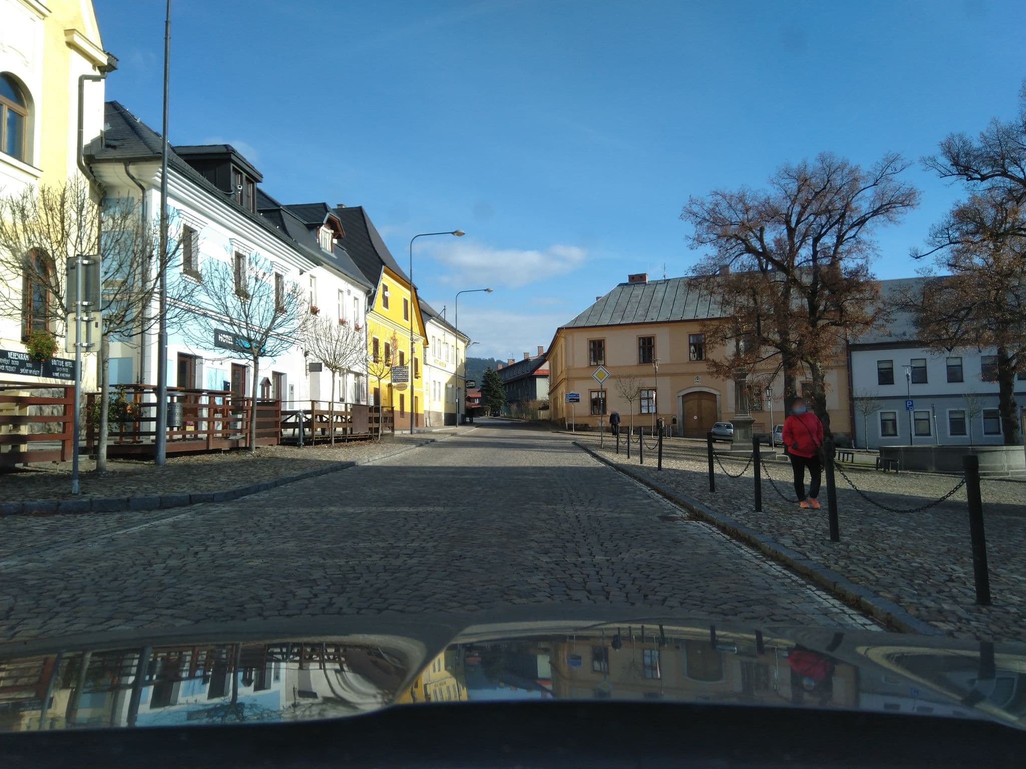 Street view near Boutique hotel Nebespán, Kašperské Hory — © vwv (CC BY-SA · Mapillary)