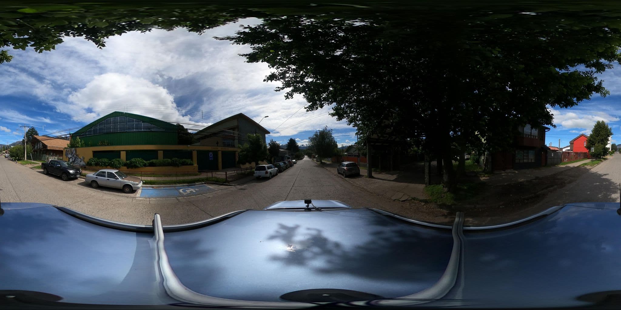 Street view near Hotel Belisario Jara, Coyhaique — © Kaart_Local (CC BY-SA · Mapillary)