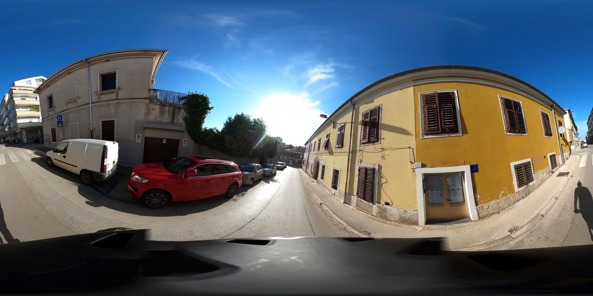 Street view near Pula Center Arena Belvedere Apartments and Rooms, Pula — © lux1711 (CC BY-SA · Mapillary)