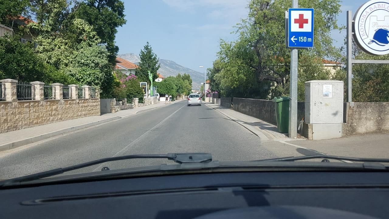 Street view near Grand hotel plaża, Orebić — © mik007 (CC BY-SA · Mapillary)