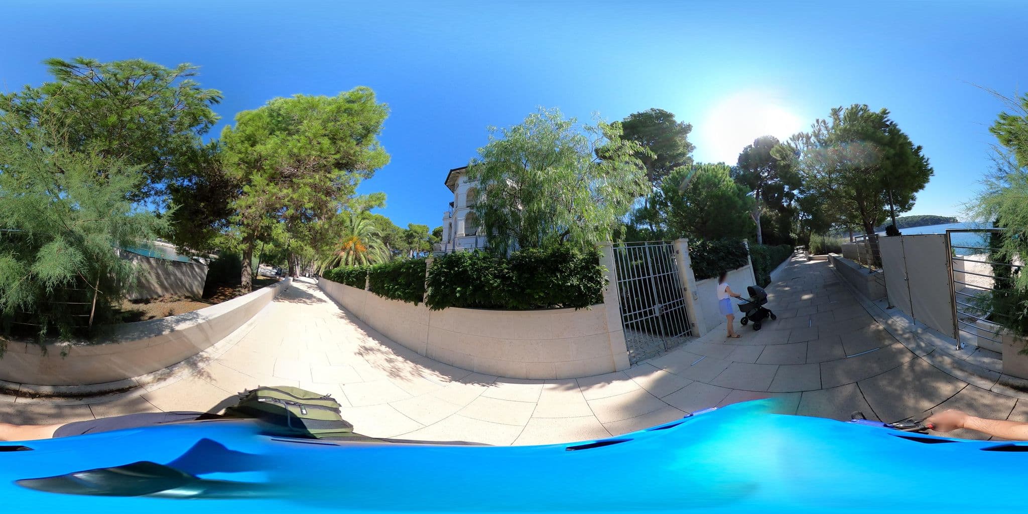 Street view near Villa Hortensia, Mali Lošinj — © isvedic (CC BY-SA · Mapillary)
