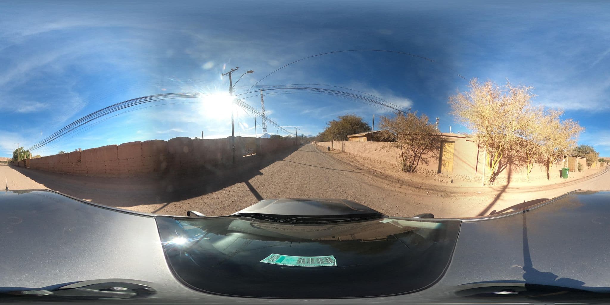 Street view near Elim Hostal, San Pedro de Atacama