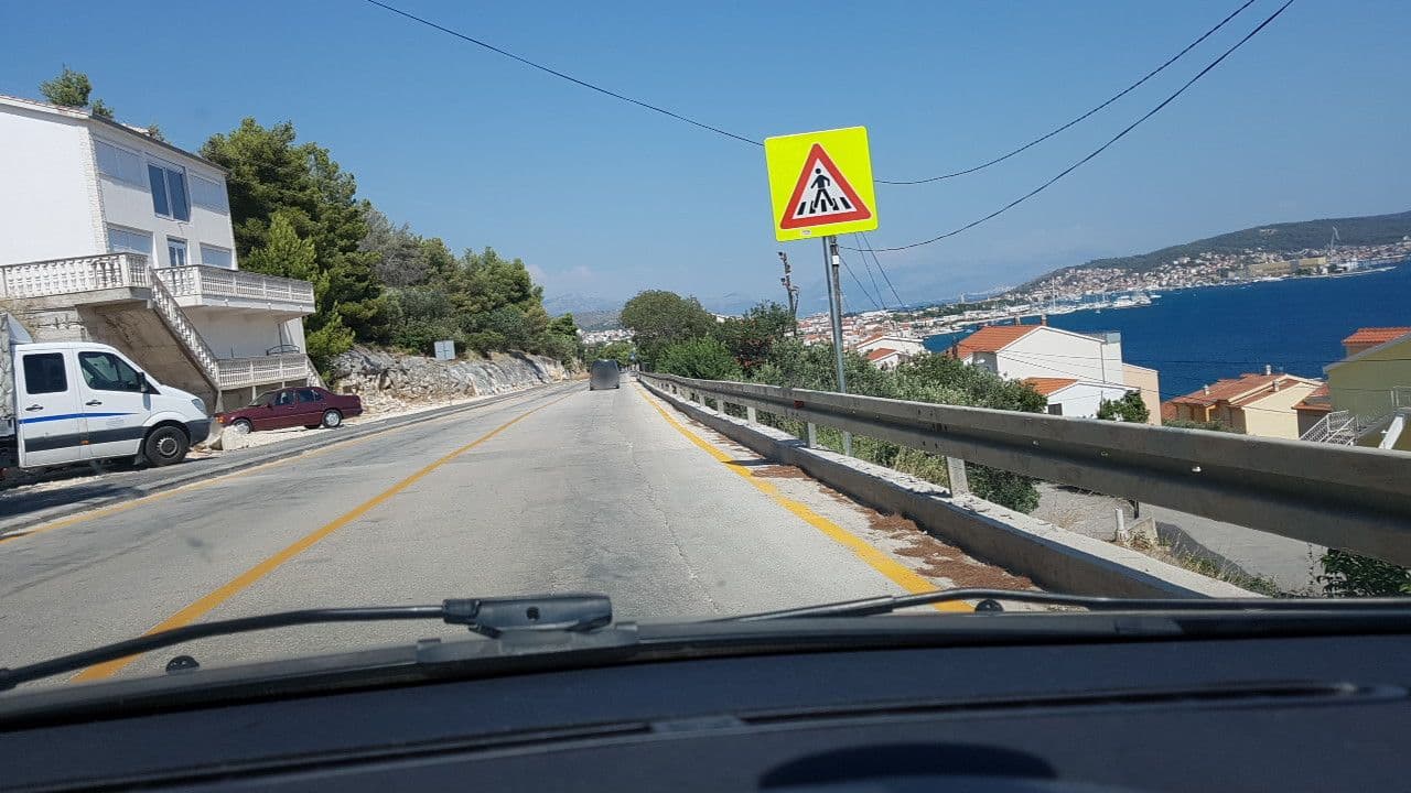 Street view near All inclusive Villa Four Pearls, Donji Seget — © mik007 (CC BY-SA · Mapillary)