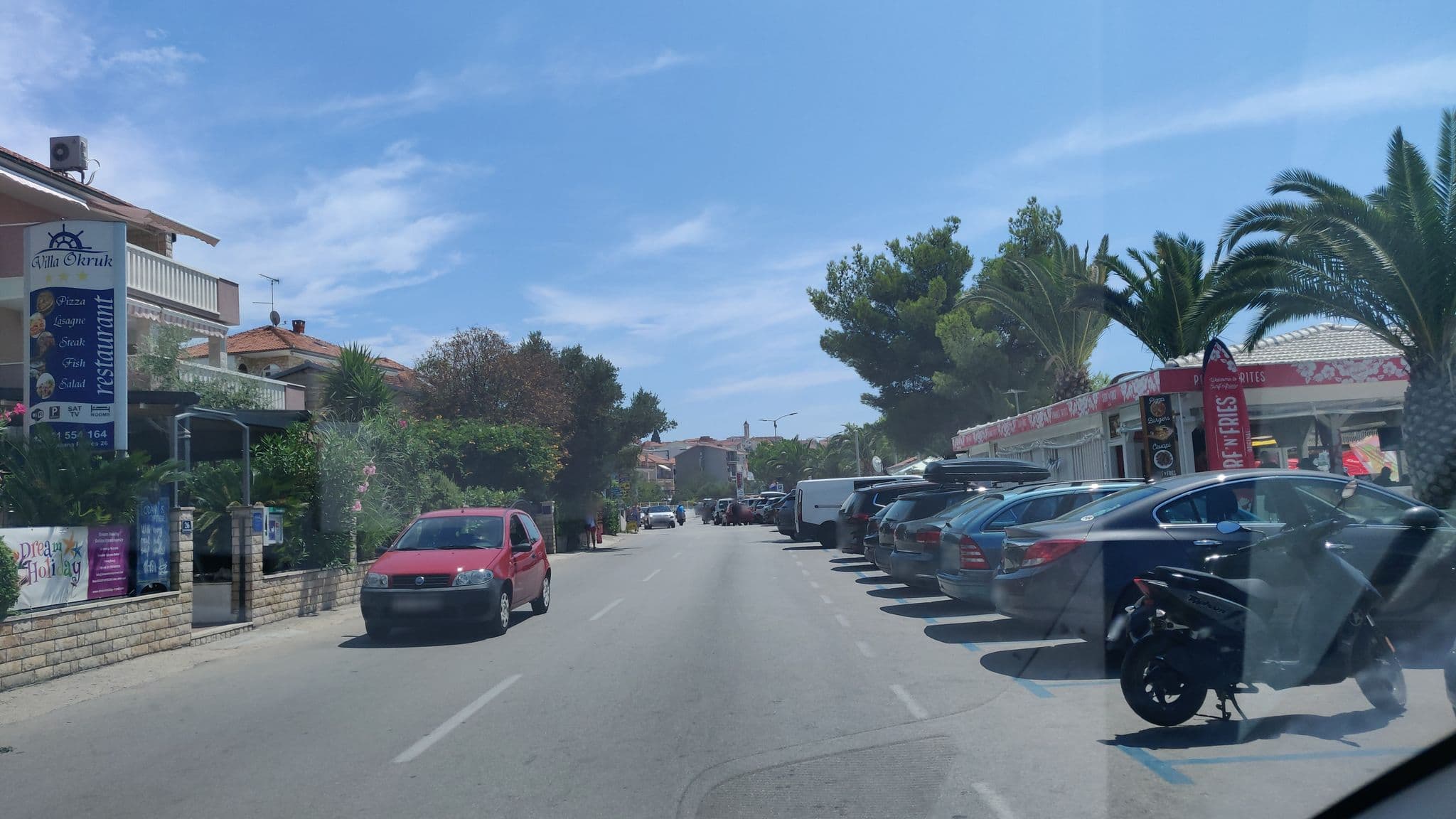 Street view near Villa Okruk, Okrug Gornji — © stefanb (CC BY-SA · Mapillary)