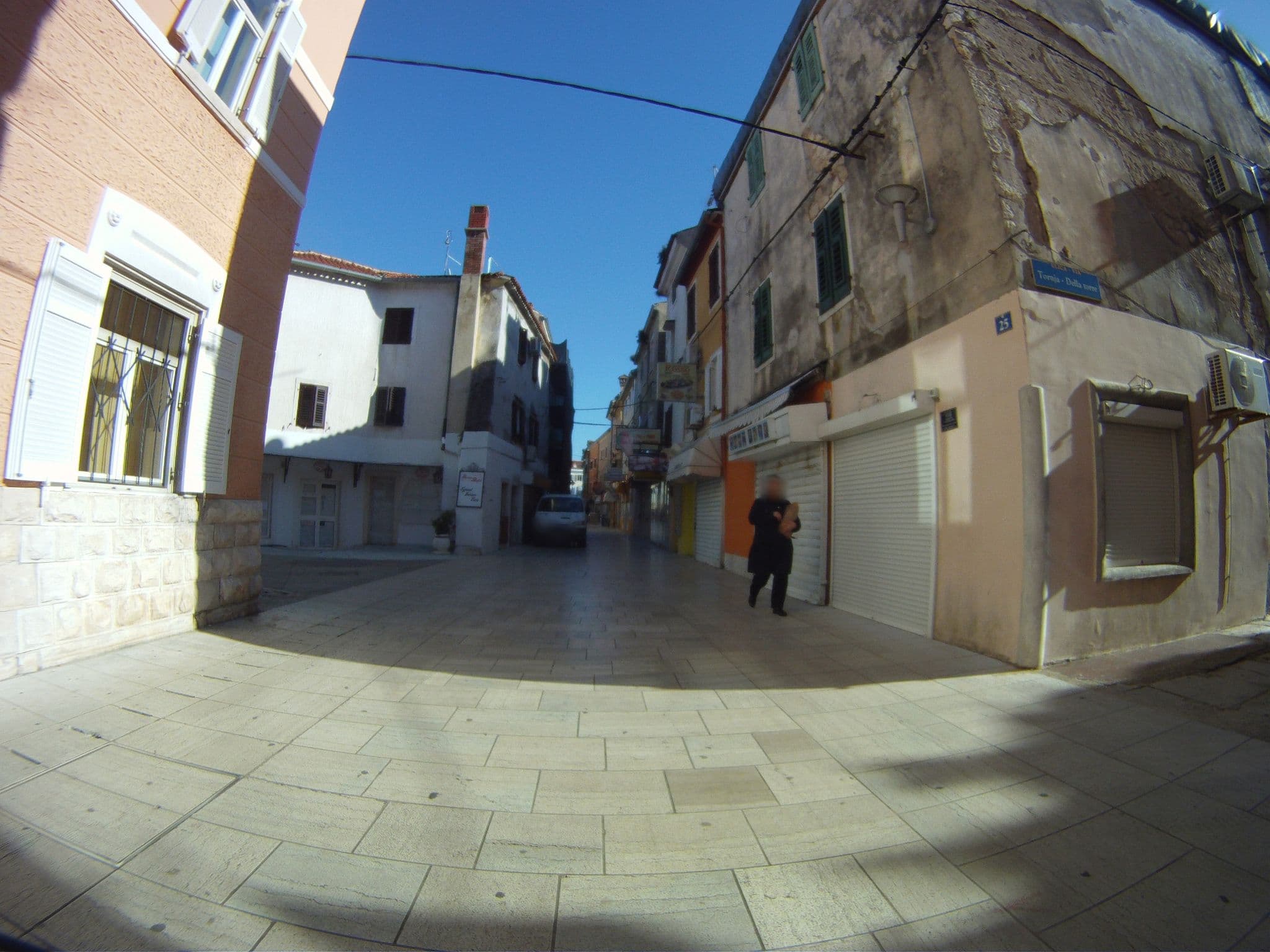 Street view near Guest House Kvartin, Umag — © voschix (CC BY-SA · Mapillary)