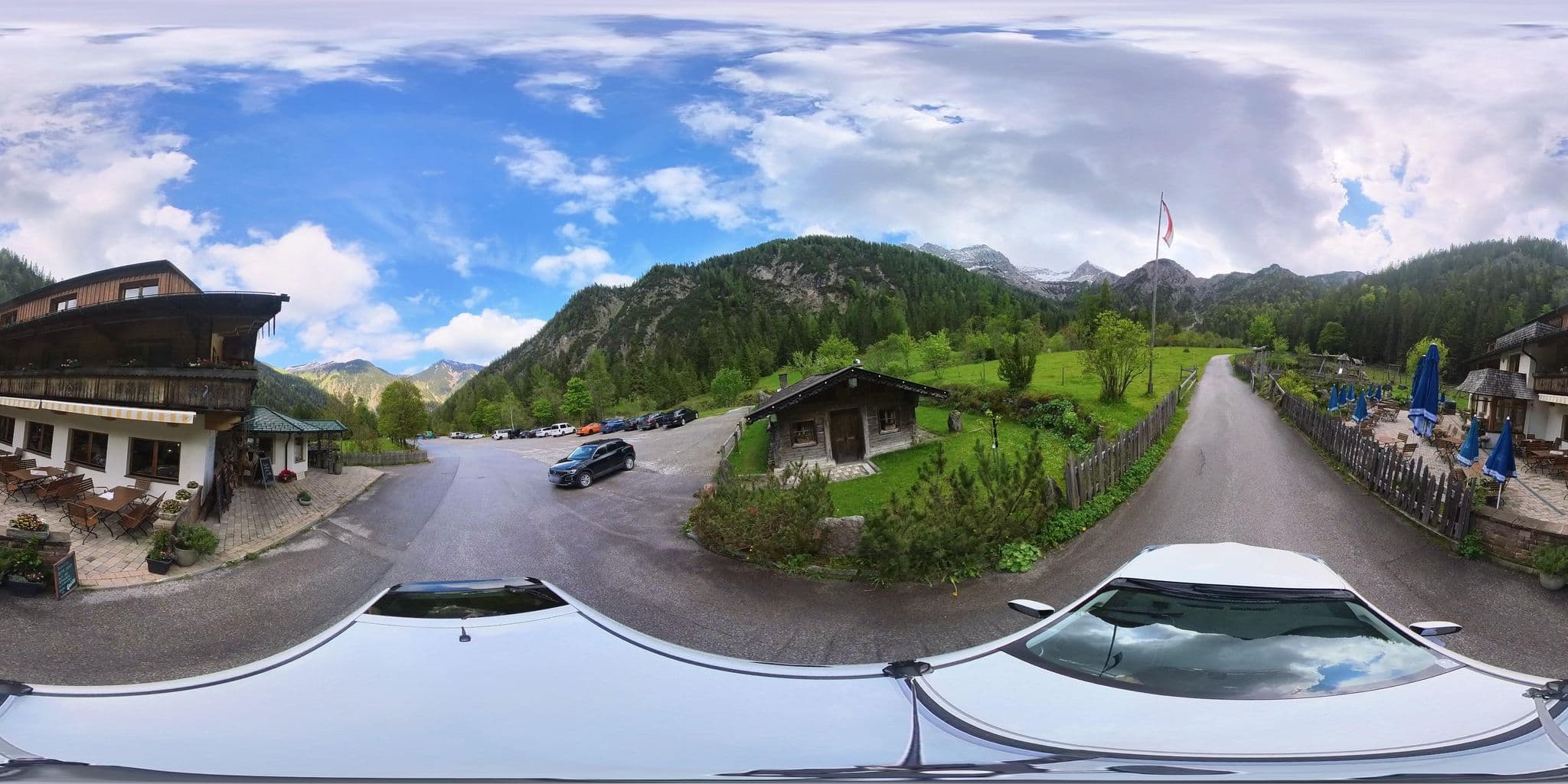 Street view near Alpengasthof Gern Alm, Maurach — © osmplus_org (CC BY-SA · Mapillary)