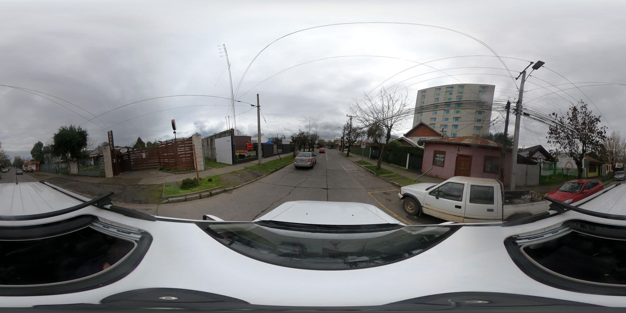 Street view near Hotel Canaria, Chillán — © Kaart_Local (CC BY-SA · Mapillary)