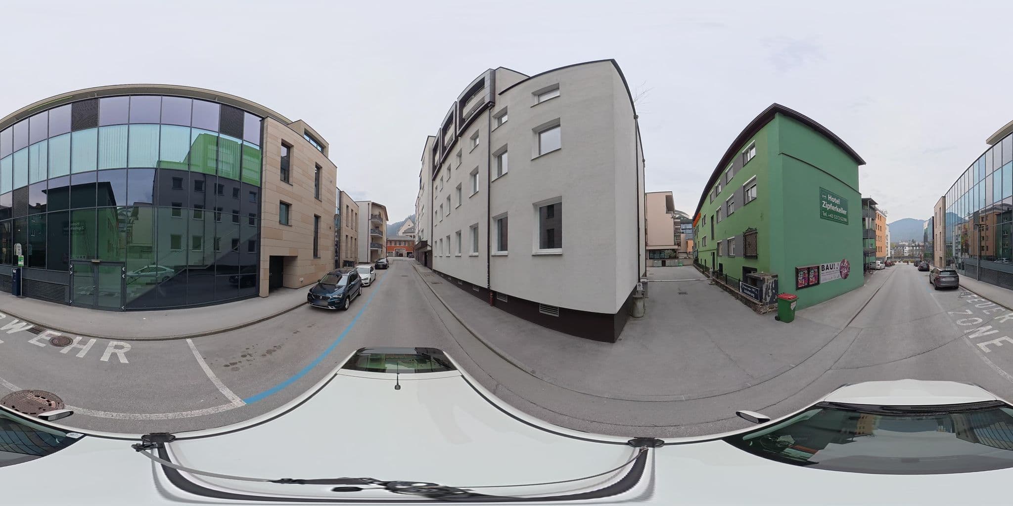 Street view near Aparthotel Backstage, Kufstein — © osmplus_org (CC BY-SA · Mapillary)