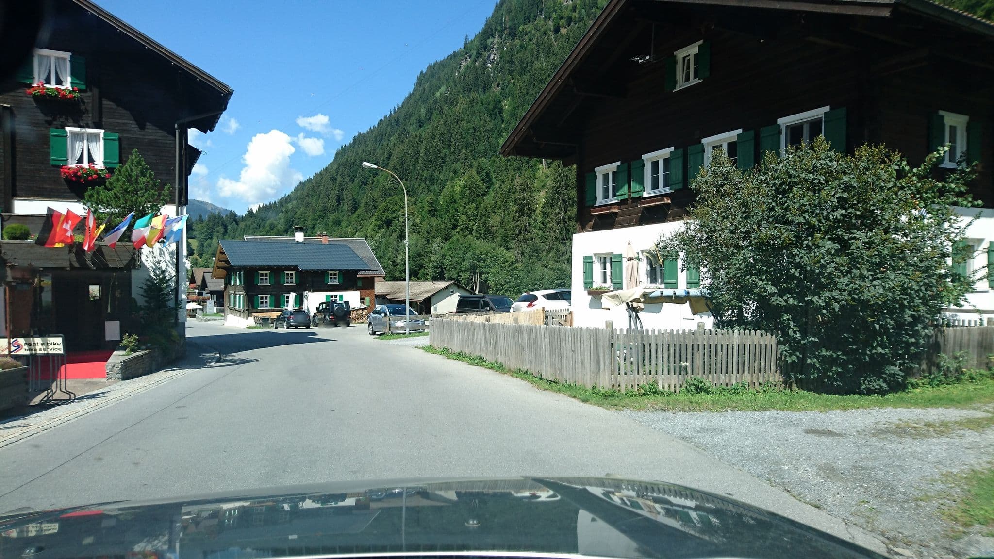 Street view near Gasthof-Hotel Sonne, Gaschurn — © voschix (CC BY-SA · Mapillary)