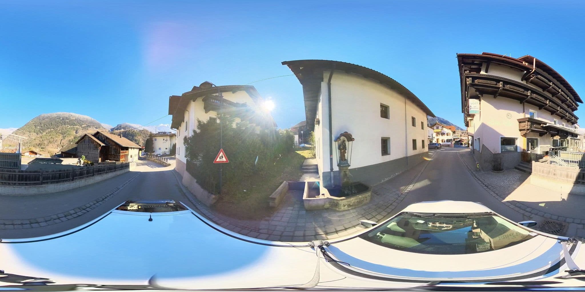 Street view near Bikergasthof Hotel Post, Sautens — © osmplus_org (CC BY-SA · Mapillary)