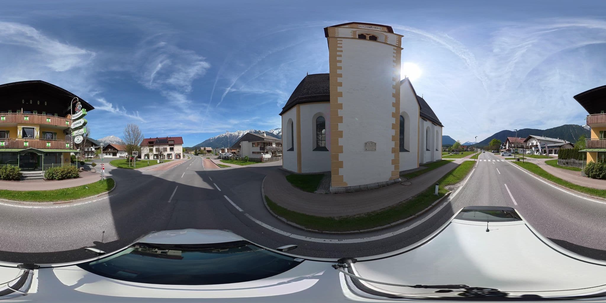 Street view near Gästehaus Gastl, Barwies — © osmplus_org (CC BY-SA · Mapillary)