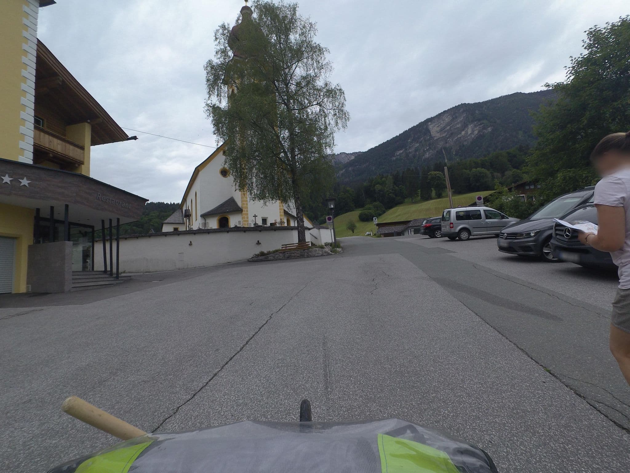 Street view near Landhotel Kirchenwirt, Lofer — © schermy_at (CC BY-SA · Mapillary)