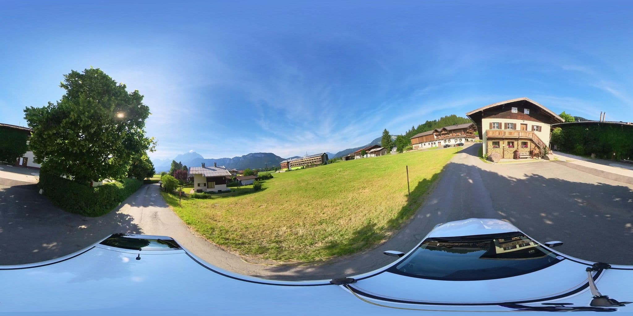 Street view near Lacknerhof Jugendheim/Pension/Selbstversorger, Sankt Johann in Tirol — © osmplus_org (CC BY-SA · Mapillary)