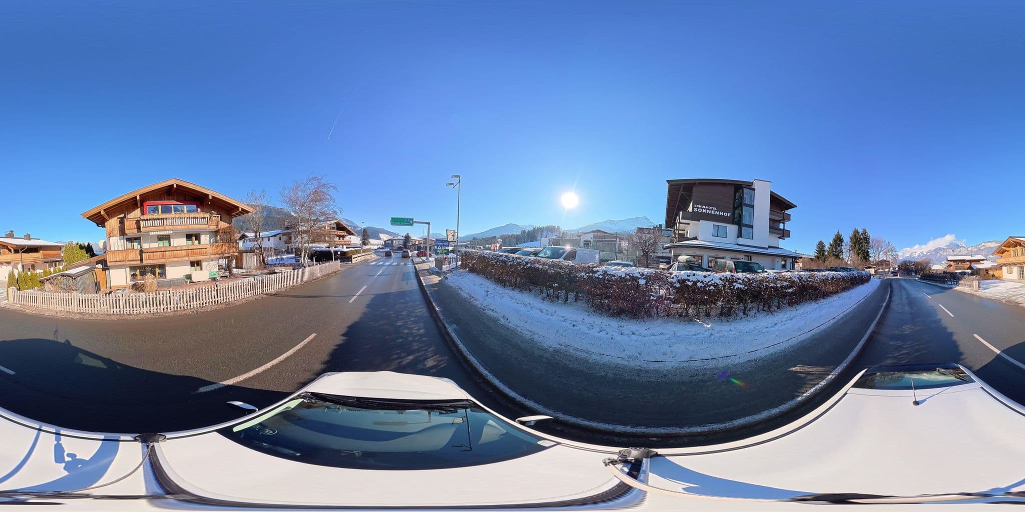 Street view near Sonnenhof Schul- und Lehrhotel d Internatsverein d Tourismusschulen, Sankt Johann in Tirol — © osmplus_org (CC BY-SA · Mapillary)