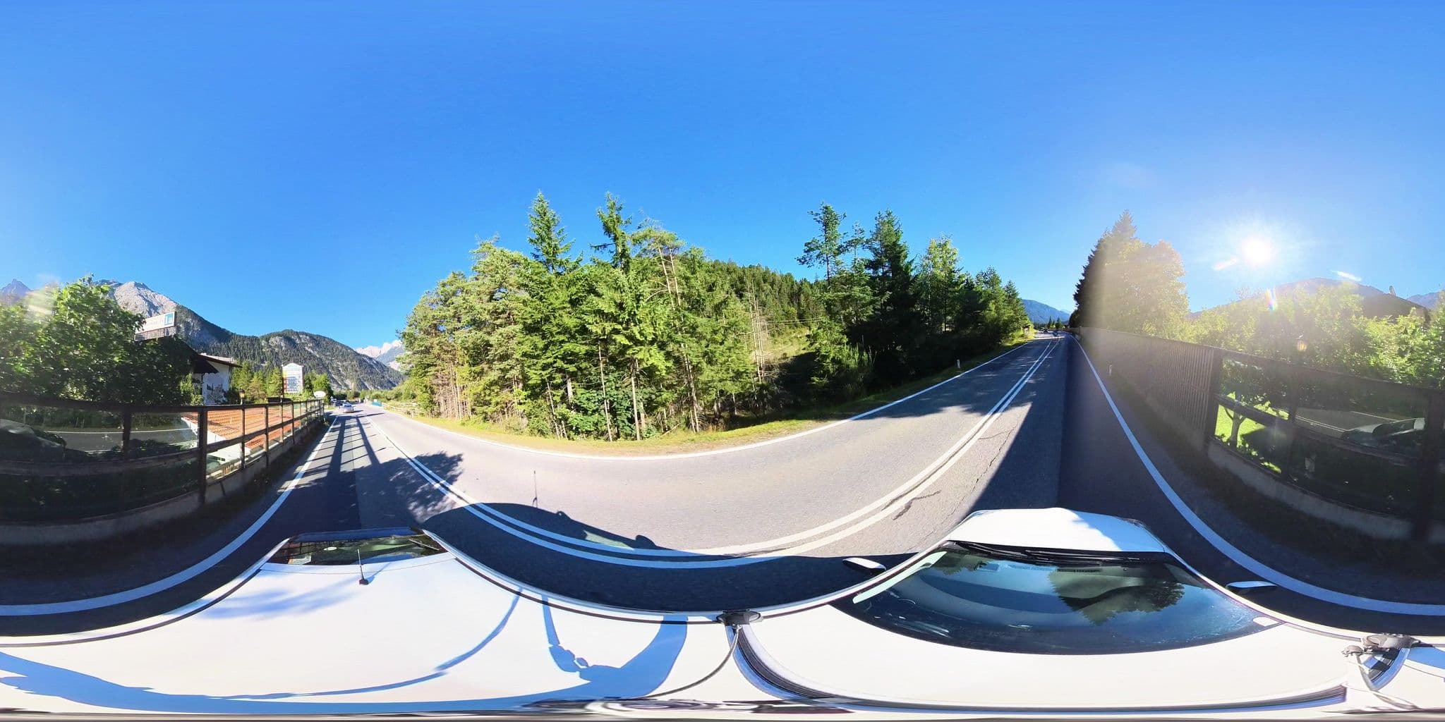 Street view near Gasthof Ramona, Scharnitz — © osmplus_org (CC BY-SA · Mapillary)