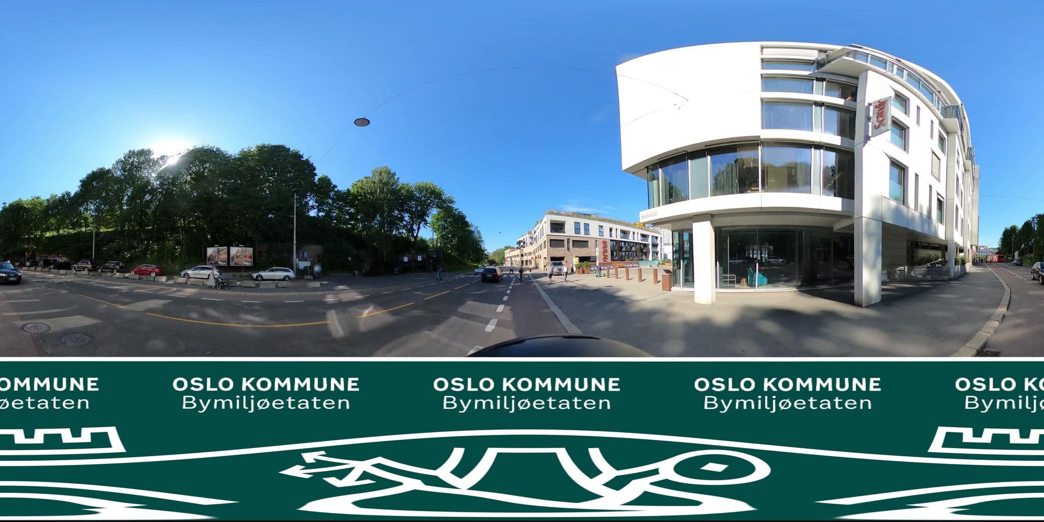 Street view near Scandic Vulkan, Oslo — © BYM_OlaJuulHolm (CC BY-SA · Mapillary)