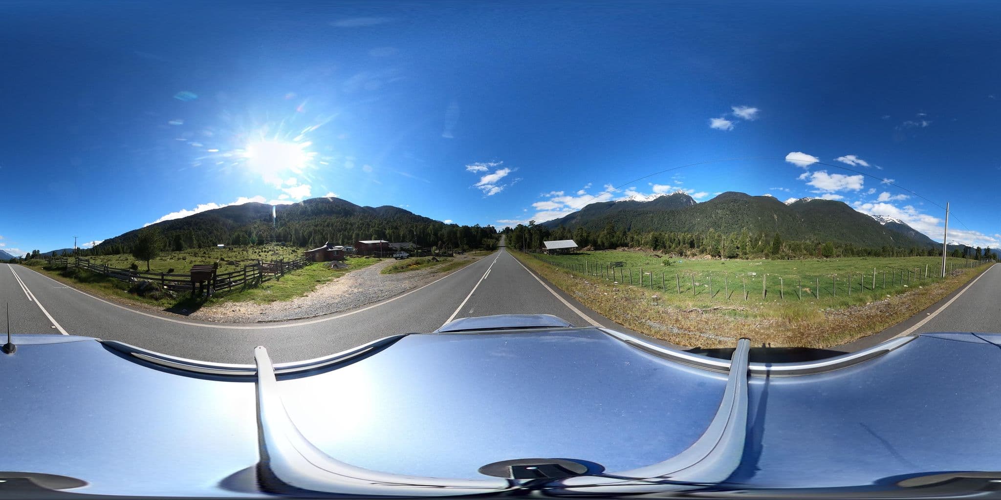 Street view near Hospedaje Fundo Violeta, La Junta — © Kaart_Local (CC BY-SA · Mapillary)