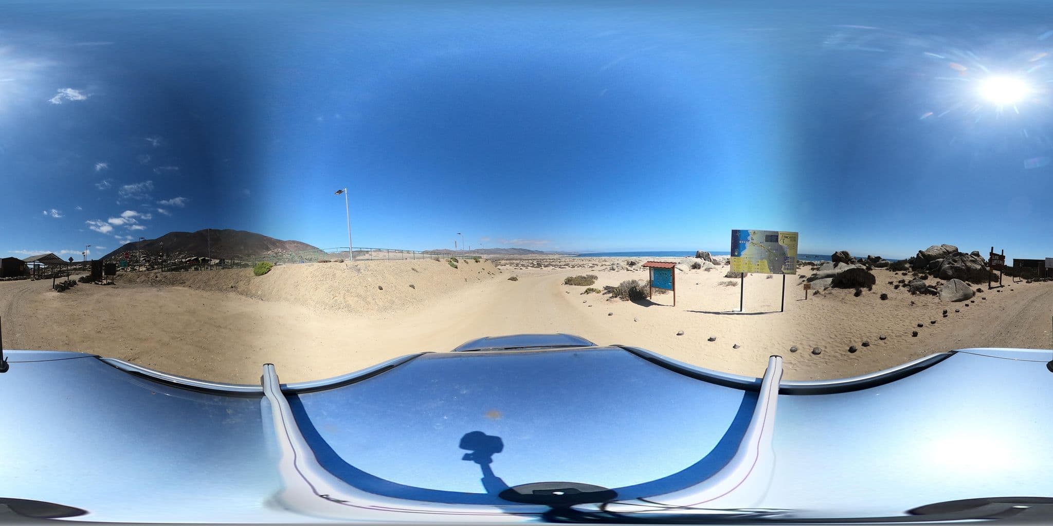 Street view near Camping Playa Blanca, Huasco — © Kaart_Local (CC BY-SA · Mapillary)