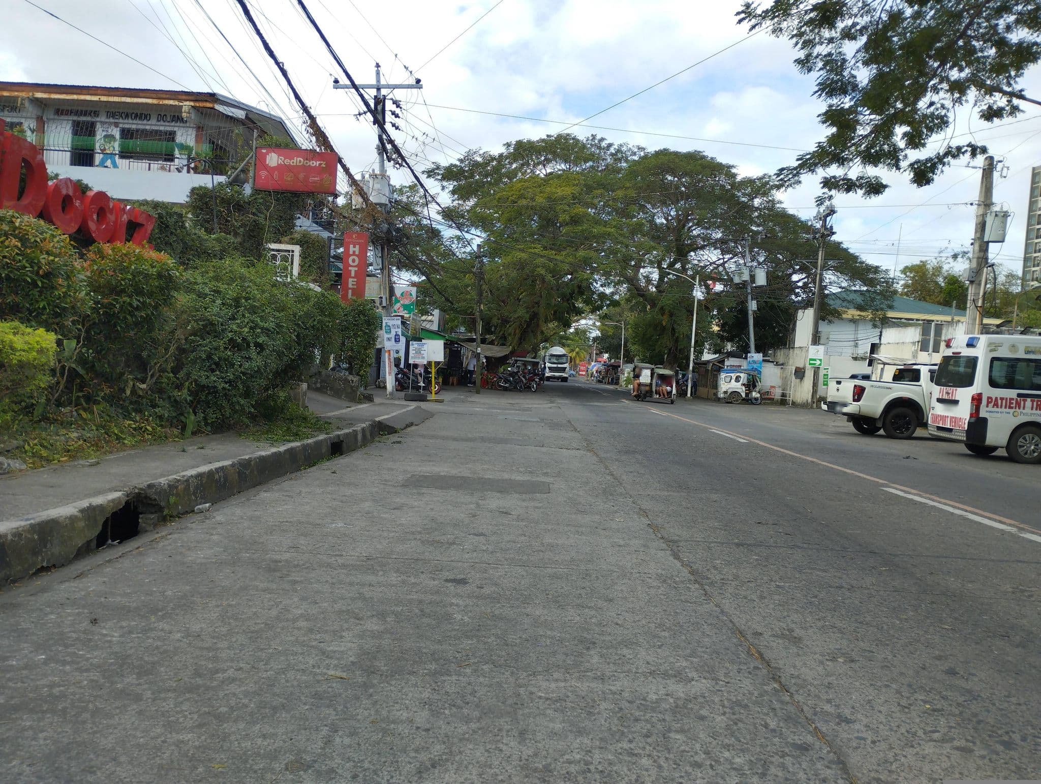 Street view near Naga Pilgrims Hotel, Naga — © utteringmute (CC BY-SA · Mapillary)