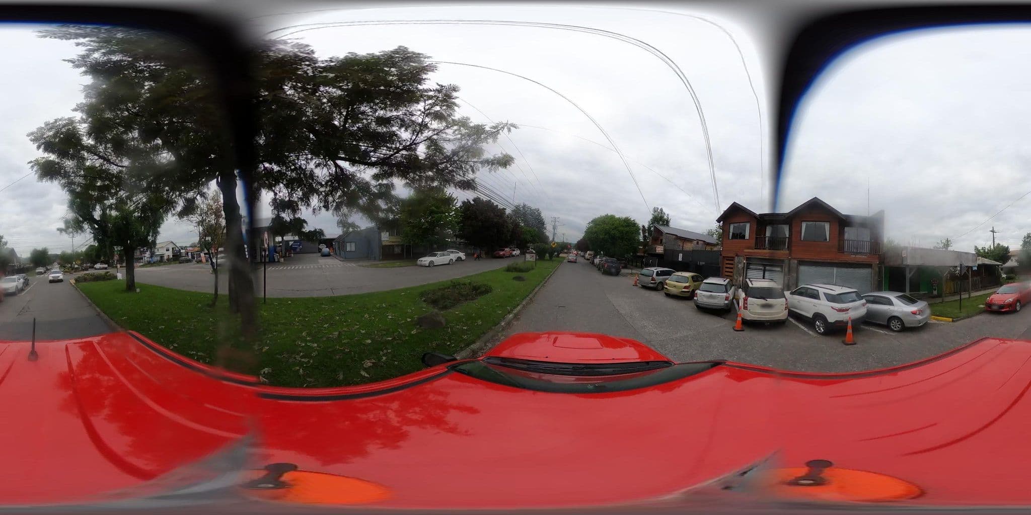 Street view near Hotel & Cabañas Lago Villarrica, Villarrica — © SolutivaSistemas (CC BY-SA · Mapillary)