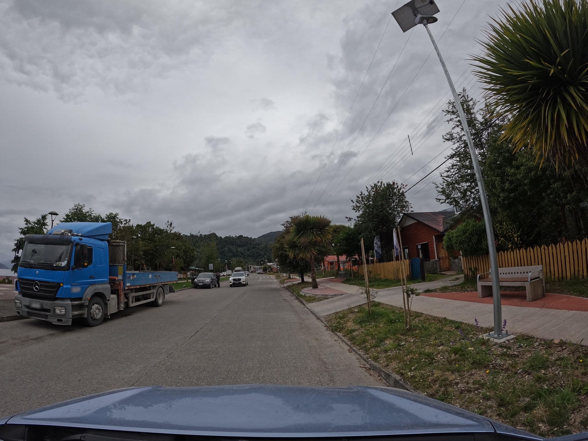 Street view near Cabañas Canto de Agua, Puerto Cisnes — © Kaart_Local (CC BY-SA · Mapillary)