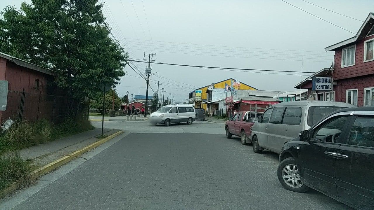 Street view near Residencial Central, Cochamó — © v987412 (CC BY-SA · Mapillary)