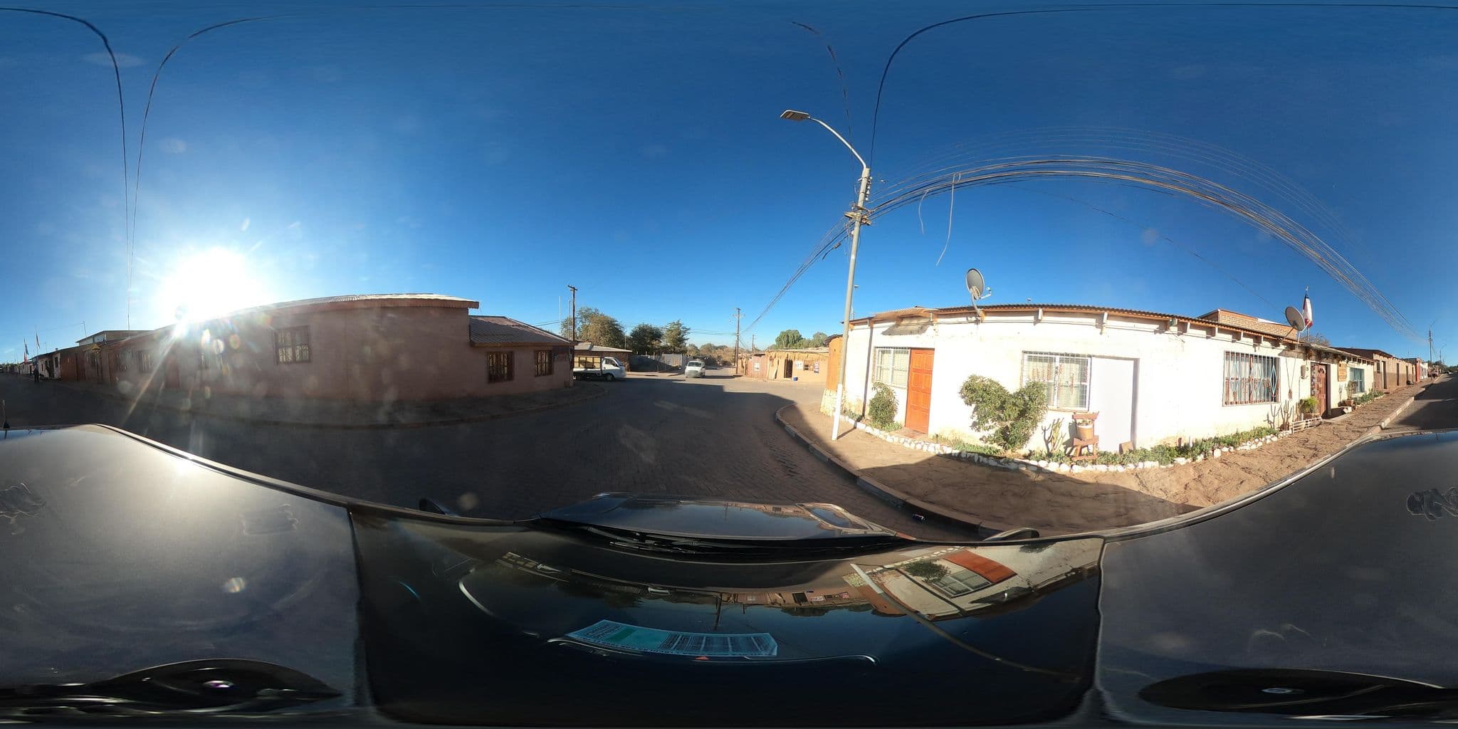 Street view near casa de los musicos, San Pedro de Atacama