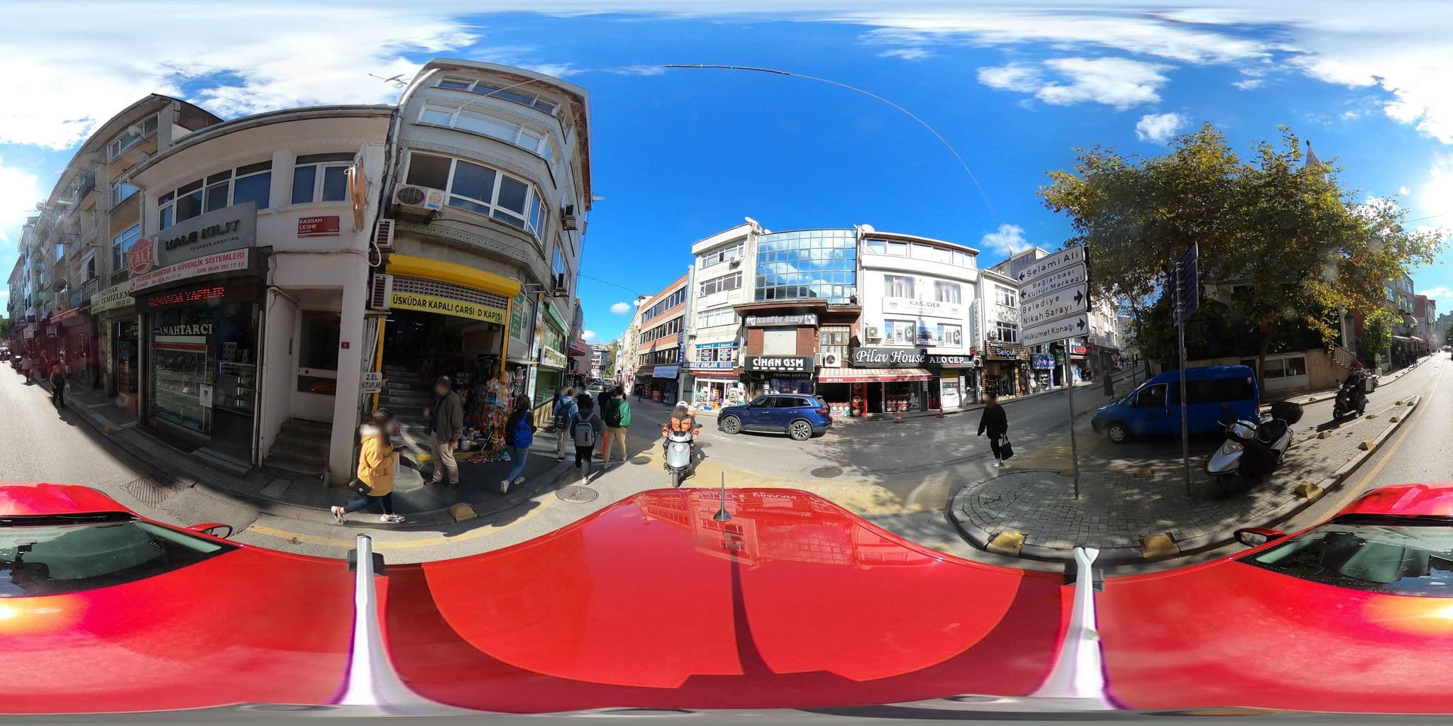 Street view near Hotel Kassimo, Üsküdar — © ademturkmen (CC BY-SA · Mapillary)