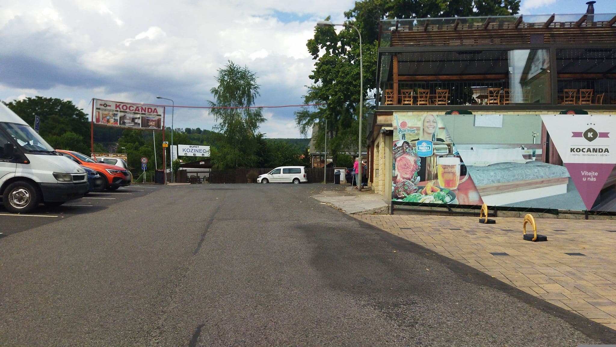 Street view near Wellness Hotel Kocanda, Děčín — © changchun1 (CC BY-SA · Mapillary)