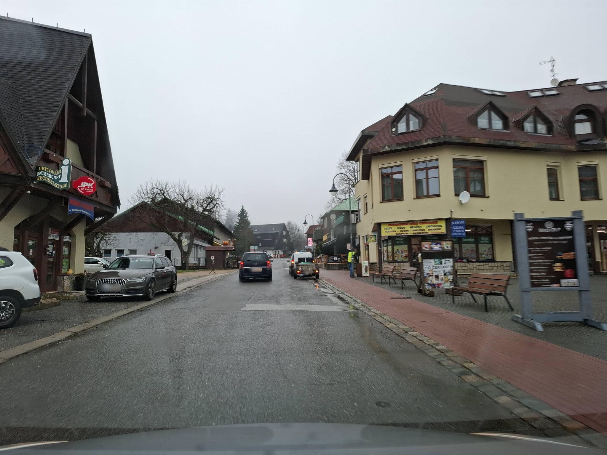 Street view near Pension Rotunda, Harrachov — © masterofnoroad (CC BY-SA · Mapillary)