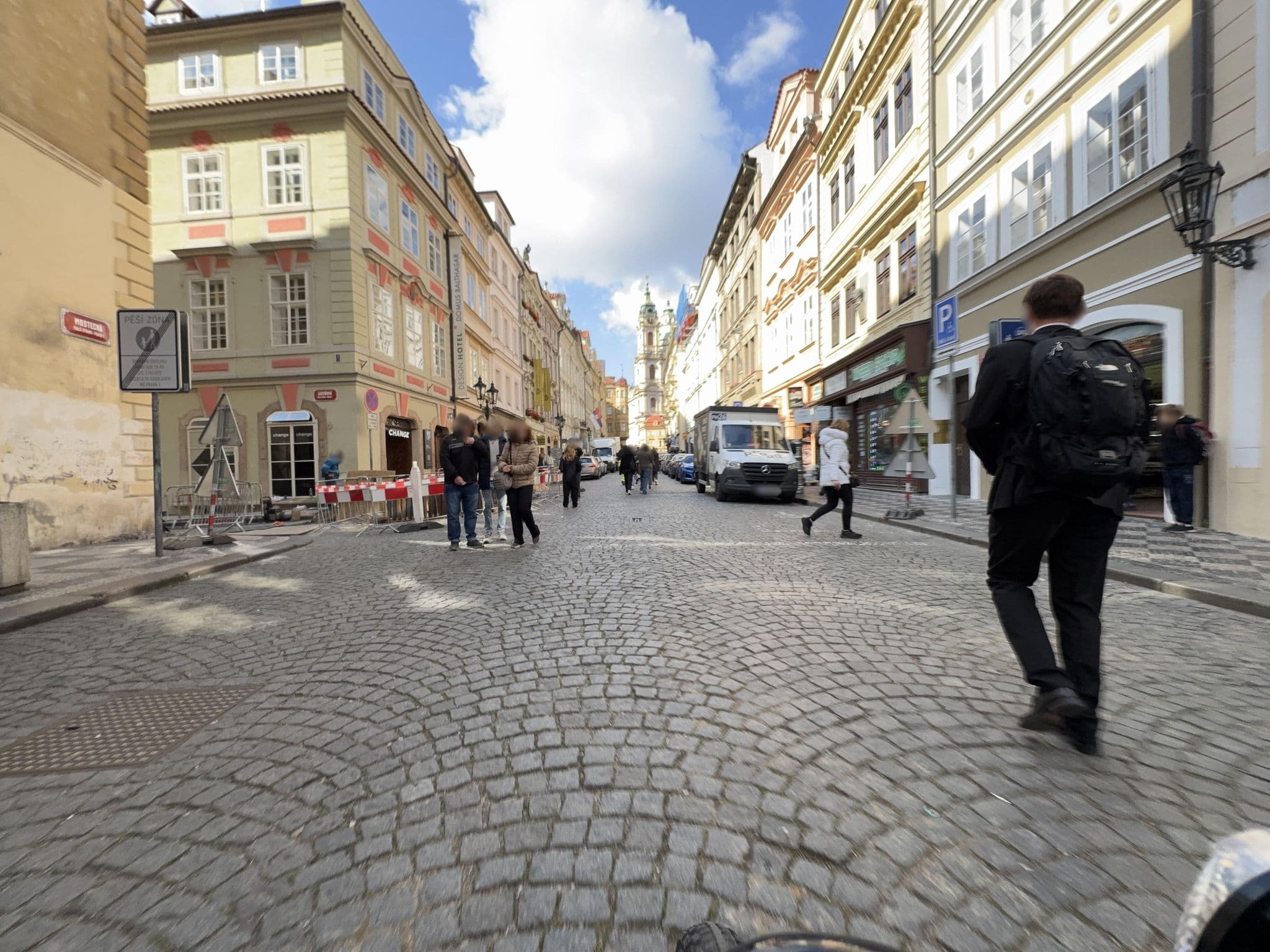 Street view near Hotel Karlova Prague - Depandance, Malá Strana — © ondrejlopatka (CC BY-SA · Mapillary)