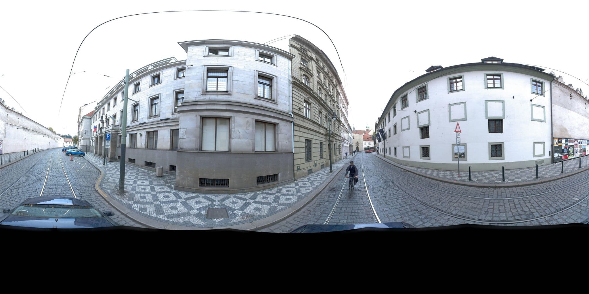 Street view near Luxury Family Hotel Royal Palace, Malá Strana — © jeffreymartin (CC BY-SA · Mapillary)