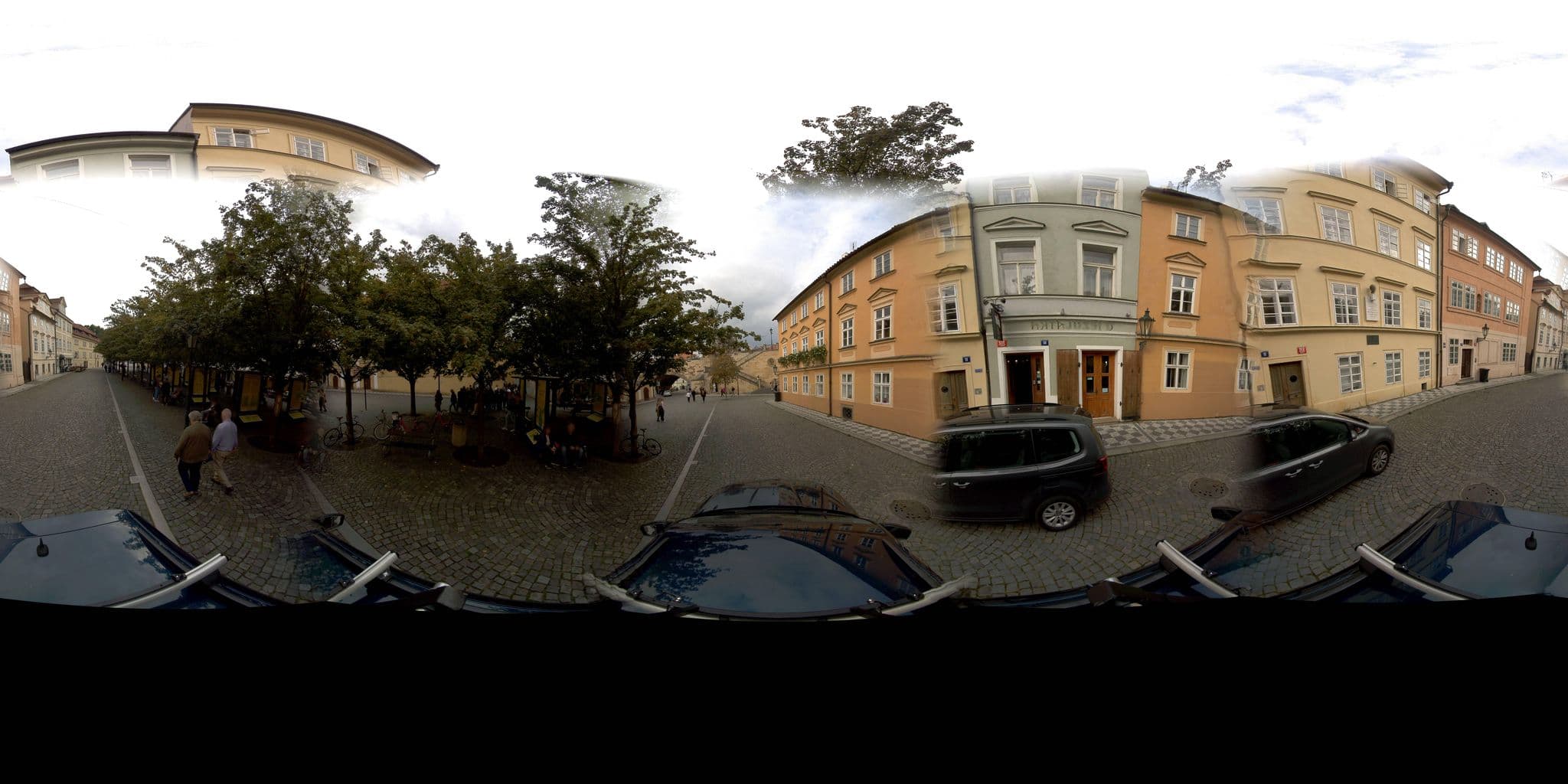 Street view near River View Residence by Charles Bridge, Malá Strana — © jeffreymartin (CC BY-SA · Mapillary)