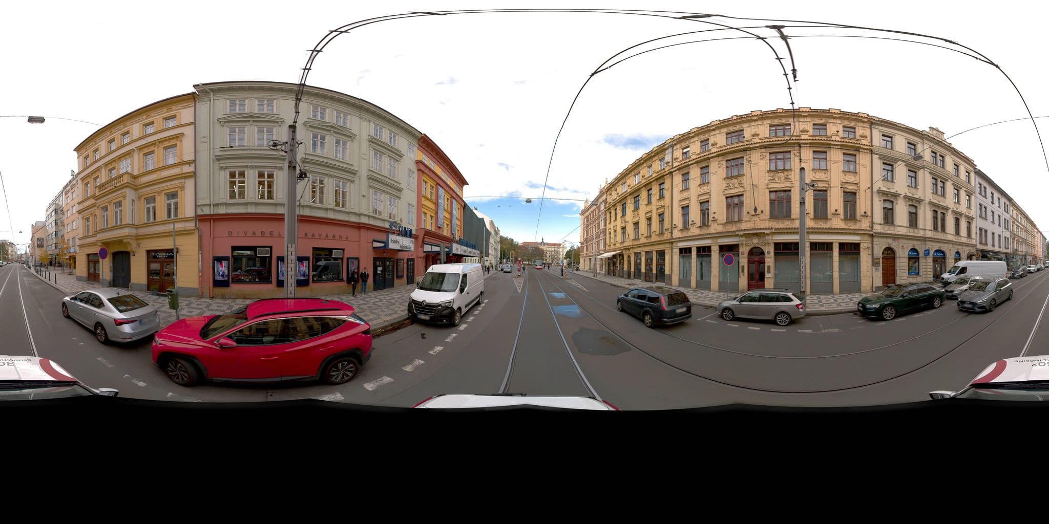 Street view near Kinsky Garden Apartments and Suites by Dwellfort, Smíchov — © jeffreymartin (CC BY-SA · Mapillary)