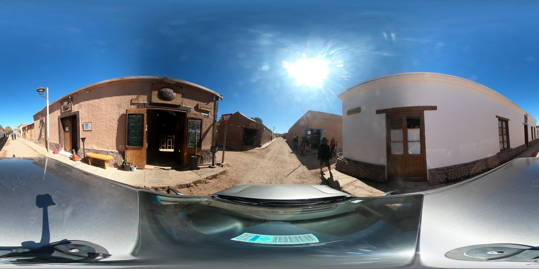 Street view near La Florida, San Pedro de Atacama