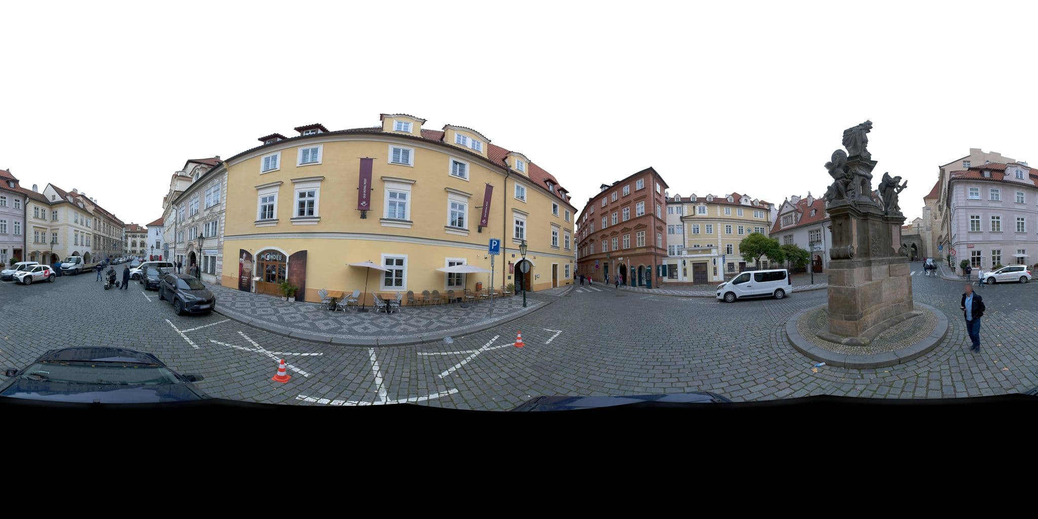 Street view near Old Royal Post Boutique Hotel & Premium Suites, Malá Strana — © jeffreymartin (CC BY-SA · Mapillary)